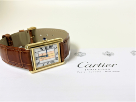 Must de Cartier Tank Trinity Large Quartz Roman Dial  - Garantie