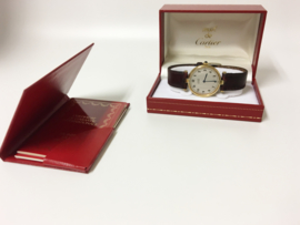 Cartier Must de Cartier Vermeil Ronde - 30 mm / Unisex Incl Certificaat 1990