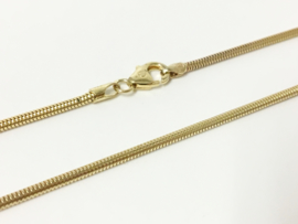 14 K Gouden Slangen Collier - 43 cm / 6,9 g