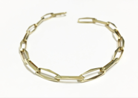 14 K Gouden Closed Forever Schakel Armband - 20 cm / 7,5 g