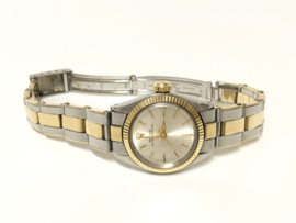 ROLEX Oyster Perpetual No Date Lady 1967 - Staal Goud / Full Set Pyramide Box