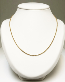 8 Karaat Anker Schakel Collier / Ketting - 50 cm / 6,7 g