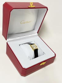 Must de Cartier Tank Midsize Quartz White Roman Dial Deployante Incl Cartier Garantie