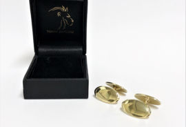 Antiek 14 K Handvervaardigd Gouden Manchetknopen Datering 1910 - 14,35 g