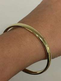14 K Gouden Slaven Armband (Ovaal) - 9,55 g