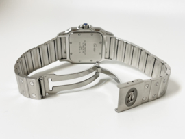Cartier Santos Galbee Large Model 1564 Ivory Roman Dial Full Set - 42 x 29 mm