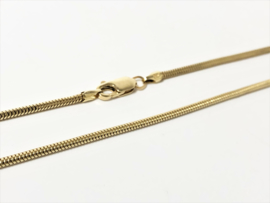 14 K Gouden Slangen Collier - 42,5 cm / 2,2 mm / 7,9 g