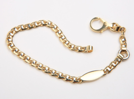 18 K Massief Gouden Gucci Schakel Armband - 20 cm / 16,6 g