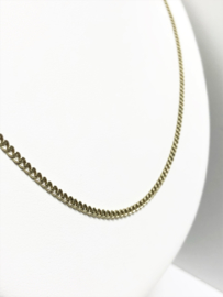 14 K Gouden Gourmet Ketting - 56 cm / 7 g / 2,2 mm