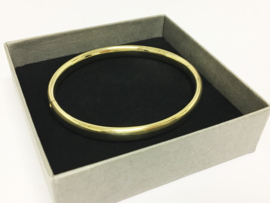 14 Karaat Gouden Slaven Armband / Bangle - 14,95 g / 6 mm