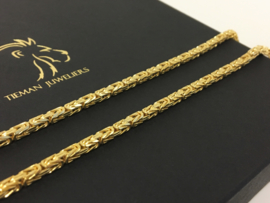 14 K Gouden Koningsketting Byzantijns - 60 cm / 45,92 g