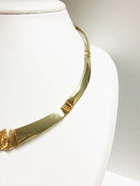 Fins Designer Riitta Hakala -  14 K Gouden Collier - 45 cm / 22,26 g