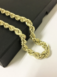 14 K Gouden Koord Collier Verstelbaar 46 - 51,5 cm / 15,9 g