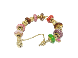 PANDORA 750294D Sparkling Heart Charm 14 K Gouden Bedel Briljant Geslepen Diamant - Retired