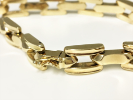 14 K Gouden Schakel Armband - 19,5 cm / 15,25 g