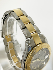 Rolex Yacht Master 35 mm Grey Dial Gold Steel Bicolor 168323