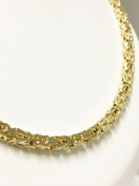 14 K Gouden Koningsketting Byzantijns  65 cm /  82,5 g