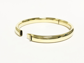 14 K Gouden Slaven Armband - 21,2 g / 8 mm