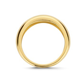 14 K Gouden Bandring (bol) - 5 mm
