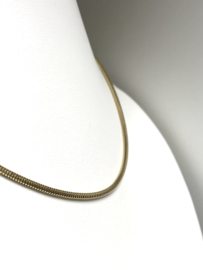 14 K Gouden Slangen Collier - 42,5 cm / 2,2 mm / 7,9 g