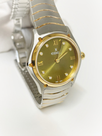 Ebel Sport Classic Wave Metalic Groen Staal Goud - Full Set / Nieuw in Doos