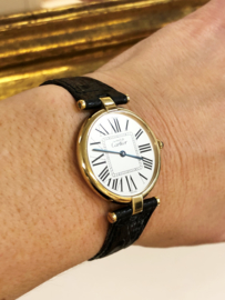 Cartier Le Must Vermeil Ronde Midsize 30 mm - Full Set