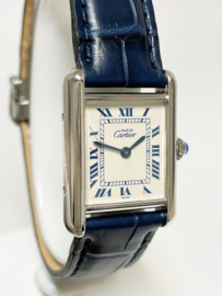 Must de Cartier Tank Quartz Zilver - Dames Polshorloge