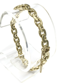 14 K Gouden Schakel Armband - 20 cm / 12,65 g