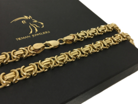 14 Karaat Gouden Koningsketting - 55,5 cm / 97,33 g