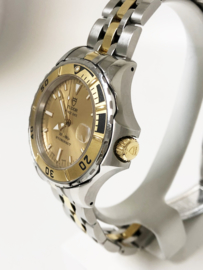 Tudor Prince Date Hydronaut 36 mm Unisex Polshorloge - Staal / Goud 1996