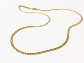 14 K Gouden Gourmet Collier (gewalst) - 49 cm / 8,95 g