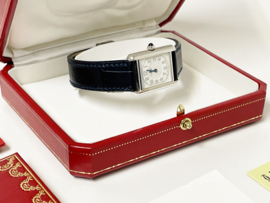 Must de Cartier Tank Quartz Zilver - Dames Polshorloge