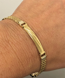 18 K Gouden Schakel Armband - 20,8 cm / 16,2 g
