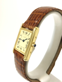 Must de Cartier Tank Quartz Dames Polshorloge - Certificaat / Garantie