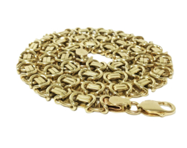 14 Karaat Gouden Koningsketting - 55,5 cm / 97,33 g