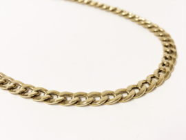 14 K Gouden Gourmet Schakel Ketting - 50 cm / 11,7 g