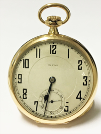 INVAR 14 K Gouden Zakhorloge - 1910 / 70 g
