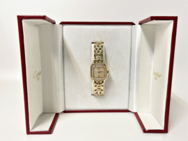 Cartier Panthere Art Deco Diamond Opaline Roman Dial Incl Documentatie / 2 Jaar Garantie Cartier