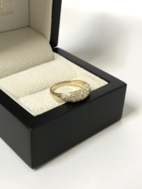 Le Chic 18 K Gouden Bandring 0.70 crt Briljantgeslepen Diamant TW VVS
