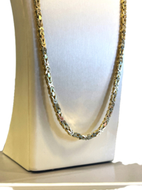 14 K Massief Gouden Koningsketting Byzantijns - 85 cm / 3.3 mm / 72.5 g
