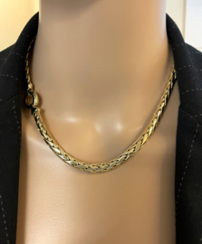 14 Karaat Gouden Vossenstaart Collier - 43 cm / 42,2 g / 6 mm