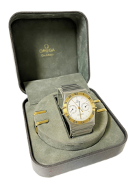 Omega Constellation XL Day Date  Staal / Goud  - 34 mm Omega Box
