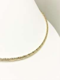 14 K Gouden Fantasie Slangen  Collier - 43,5 cm / 16,1 g