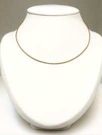 14 K Gouden Slangen Collier - 42 cm / 8,4 g