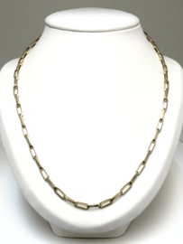 14 K Gouden Anker Schakel Ketting - 65 cm / 13,1 g