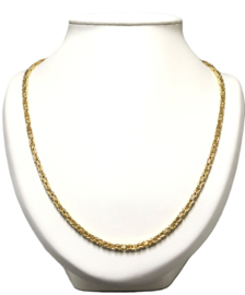 14 Karaat Massief Gouden Koningsketting - 60 cm / 44,5 g / 3,5 mm