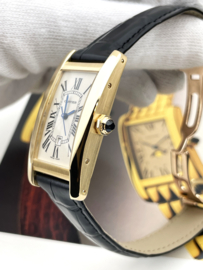 Cartier Tank Américaine Date Ref. 2483 18 Karaat Geelgoud - Full Set / 2 Jaar Cartier Garantie