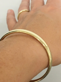 14 K Gouden Slaven Armband - Ovaal - 7,8 g