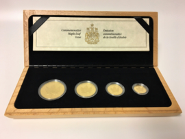 Commemorative Maple Leaf Issue - Set Gouden Maple Leaf in Cassette PROOF
