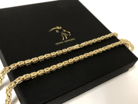 14 K Gouden Koningsketting Byzantijns  - 64 cm / 45 g